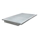 BAUER S&Uuml;DLOHN Окачена тава със скара ДхШхВ 2150x1250/915x140 mm - Окачена тава за събиране за стелажни системи - 1