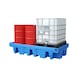 BAUER S&Uuml;DLOHN Auffangwanne aus PE f&uuml;r 200-l/1000-l-IBC 2560x1350x510 mm 1000 l - Auffangwanne f&uuml;r 1000-Liter IBC-Container aus PE - 3
