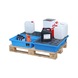 BAUER S&Uuml;DLOHN Bac r&eacute;cup&eacute;ration, PE, pr palettes, 800x600x170 mm, vol. r&eacute;cup&eacute;ration 40 litres - Bac de r&eacute;cup&eacute;ration pour les petits r&eacute;cipients - 2