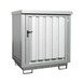 BAUER S&Uuml;DLOHN Gefahrstoff-Depot f&uuml;r 2x200l F&auml;sser LxBxH 1525x1250x1710 mm 205 l verzinkt - Gefahrstoff-Depot - 3