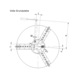 R&Ouml;HM DURO-TA XT wedge-type chuck, size 1250, 3-jaw - Lathe tip, arbor, chuck (machine tool) - 2