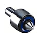 R&Ouml;HM Rotating centring tips, tip angle 60 degrees, ZA 20, size 102, cylindrical shank - Live Centering tip (drill bat) - 1
