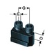 R&Ouml;HM Standard slotted nut with screw, KFD-HE chuck size 210 - Clamping element, quick change (parts) - 1