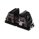 R&Ouml;HM One-piece steel jaws, jaw width 125, for making your own moulding jaws - Clamping element, quick change (parts) - 2
