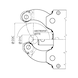 R&Ouml;HM RB centre scraper, 1831220 - Clamping tool (other) - 1