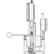 R&Ouml;HM Gauge for measuring the mounting contour on spindles, sizes HSK-A/C/E/T32, HSK-B/D/F40 - Clamping tool (accessories, other) - 2