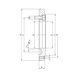 R&Ouml;HM Steel intermediate flange to DIN ISO 702-1, flange size 6, diameter 165 - Centering flange (standardized tool parts, tool and die, other) - 2