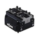 R&Ouml;HM KZS-HG centric clamping device, size 200, pointed serration 1.5 x 60 degrees - Lathe tip, arbor, chuck (machine tool) - 1