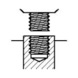 R&Ouml;HM SUPRA-SK E quick-action drill chuck, size SK 13E, 1/2 inch-20 shank, suitable for impact drilling - Keyless drill chuck - 3
