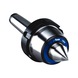 R&Ouml;HM Rotating centring tips, 60 degrees, MK 2, size 102, with release nut and carbide insert - Live Centering tip (drill bat) - 1