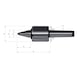 R&Ouml;HM Rotating centring tips 60 degrees, MK 3, size 753, extended NC tip - Live Centering tip (drill bat) - 2