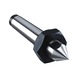 R&Ouml;HM Fixed centring centres MK 4, similar to DIN 807, solid tip with extraction nut - Dead center (drill bit) - 1