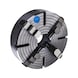 R&Ouml;HM USE 400, cylindrical centring seat, one-piece reversible jaws, steel body - Facing heads with 1 or 2 facing slides (machine tool) - 1