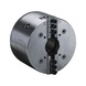 R&Ouml;HM KFD-HS 250 power chuck, 2-jaw, 90-degree pointed teeth, ISO 702-I - Lathe tip, arbor, chuck (machine tool) - 1