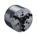 R&Ouml;HM KFD-HS 110 power chuck, 3-jaw cross-set, cylindrical centring mount - Lathe tip, arbor, chuck (machine tool) - 1