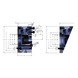 R&Ouml;HM KFD-HS 110 power chuck, 3-jaw cross-set, cylindrical centring mount - Lathe tip, arbor, chuck (machine tool) - 2