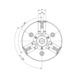 R&Ouml;HM Power-clamping chuck KFD-HE 170, 3-jaw, 60-degree pointed teeth, neutral version - Lathe tip, arbor, chuck (machine tool) - 3
