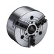 R&Ouml;HM KFD-HE 210 power chuck, 3-jaw, 90-degree pointed teeth, cylindrical - Lathe tip, arbor, chuck (machine tool) - 1