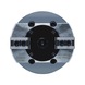 R&Ouml;HM KFD 500 2-jaw power chuck, weight-reduced, cylindrical mounting - Lathe tip, arbor, chuck (machine tool) - 2