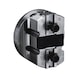 R&Ouml;HM KFD-G 160 high-torque chuck, 2-jaw, large jaw travel, cylindrical mounting - Lathe tip, arbor, chuck (machine tool) - 1