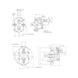 R&Ouml;HM KFD-G 160 high-torque chuck, 2-jaw, large jaw travel, cylindrical mounting - Lathe tip, arbor, chuck (machine tool) - 2