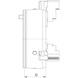 R&Ouml;HM DURO-T 400, 3-jaw, cylindrical centring mount, base and top jaws - Lathe tip, arbor, chuck (machine tool) - 3