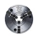 R&Ouml;HM DURO-T 630, KK 15, ISO 702-3, stud bolts and flanged nut, base jaws - Lathe tip, arbor, chuck (machine tool) - 2