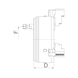 R&Ouml;HM DURO-T 400, KK 8, ISO 702-3, stud bolts and flanged nuts, base and top jaws - Lathe tip, arbor, chuck (machine tool) - 3