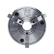 R&Ouml;HM DURO-T 400, KK 8, ISO 702-2, Camlock, one-piece reversible jaws - Lathe tip, arbor, chuck (machine tool) - 2