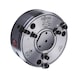 R&Ouml;HM DURO-TA 250, 3-jaw, cylindrical centring mount, with base jaws - Lathe tip, arbor, chuck (machine tool) - 3