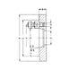 R&Ouml;HM Short-cone flange, external diameter 400, short cone 6, ISO 702-3 - Centering flange (standardized tool parts, tool and die, other) - 2