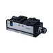 R&Ouml;HM NC Compact Clamp RKE-LV, jaw width 125, with reversible stepped jaws - Machine vice - 3