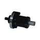 R&Ouml;HM KFB power-operated sleeve mandrel, size 4, with flange mounting - Lathe tip, arbor, chuck (machine tool) - 2