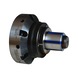R&Ouml;HM ABSIS segment clamping mandrel, power-operated, size ABSIS 1, with flange mounting - Lathe tip, arbor, chuck (machine tool) - 2