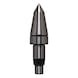 R&Ouml;HM Replacement guide tip, 60 degrees, size 106, extended guide tip - Live center taper (drill bat) - 1