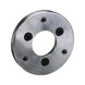 R&Ouml;HM Steel intermediate flange with cylindrical mounting for three-jaw chucks, spindle head size 6, size 160 - Centering flange (standardized tool parts, tool and die, other) - 1
