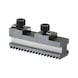 R&Ouml;HM GB base jaw, size 250, set of 3 jaws, hardened, with fixing screws - Cutting machine tool (accessories, additional equipment, other) - 1