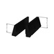 R&Ouml;HM Standard inserts NCS, size 3, jaw width 135, hardened and ground - Vice (other) - 1