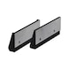 R&Ouml;HM Standard inserts, finely grooved NCSf, size 3, jaw width 135 - Vice (other) - 1