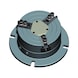 R&Ouml;HM Stationary vice SSP, size 315, pneumatic 3-jaw - Lathe tip, arbor, chuck (machine tool) - 1