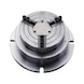R&Ouml;HM Stationary vice SSP, size 315, pneumatic 3-jaw - Lathe tip, arbor, chuck (machine tool) - 3
