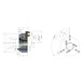 R&Ouml;HM DURO-A RC 215 power chuck, DIN ISO 702-1 KK6, straight-toothed, single release - Lathe tip, arbor, chuck (machine tool) - 2