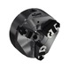 R&Ouml;HM Duro-M 100/3 flat-spiral chuck, bayonet, KK 3, base and extension jaws - Lathe tip, arbor, chuck (machine tool) - 1