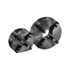 R&Ouml;HM Duro-M 315/4 flat-spiral chuck, bayonet mount ISO 702-3/DIN 55027, KK11, boring and turning jaws - Lathe tip, arbor, chuck (machine tool) - 1