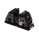 R&Ouml;HM 5-axis RVM-125 clamping unit with quick-change jaw system for zero-point clamping system - Lathe tip, arbor, chuck (machine tool) - 1