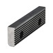 R&Ouml;HM Standard jaw SGN, size 5, jaw width 200, one side smooth, one side grooved, for RB-K - Clamping element, quick change (parts) - 1