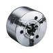 R&Ouml;HM DURO-NC 500 3-jaw power chuck, DIN 6353, central jaw release, helical teeth - Lathe tip, arbor, chuck (machine tool) - 1