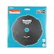 MAKITA 8-tooth impact blade, swivel blade, steel, diameter 200 mm, bore 25.4 mm 1916D4-8 - Knives and blades - 2