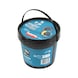 MAKITA F&auml;cherscheibe 125mm K80 15 St&uuml;ck Durchmesser 125 mm Z80 INOX abgewinkelt D-82862 - F&auml;cherschleifscheiben - 2