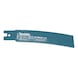 MAKITA BiM reciprocating blade 145/8Z, 8 tpi, length 117 mm, thickness 1.6 mm, curved, 5 pieces E-26222 - Reciprocating saw blades for metal - 1